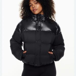Women's Black Puffer Jacket